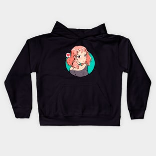 Anime girl Kids Hoodie